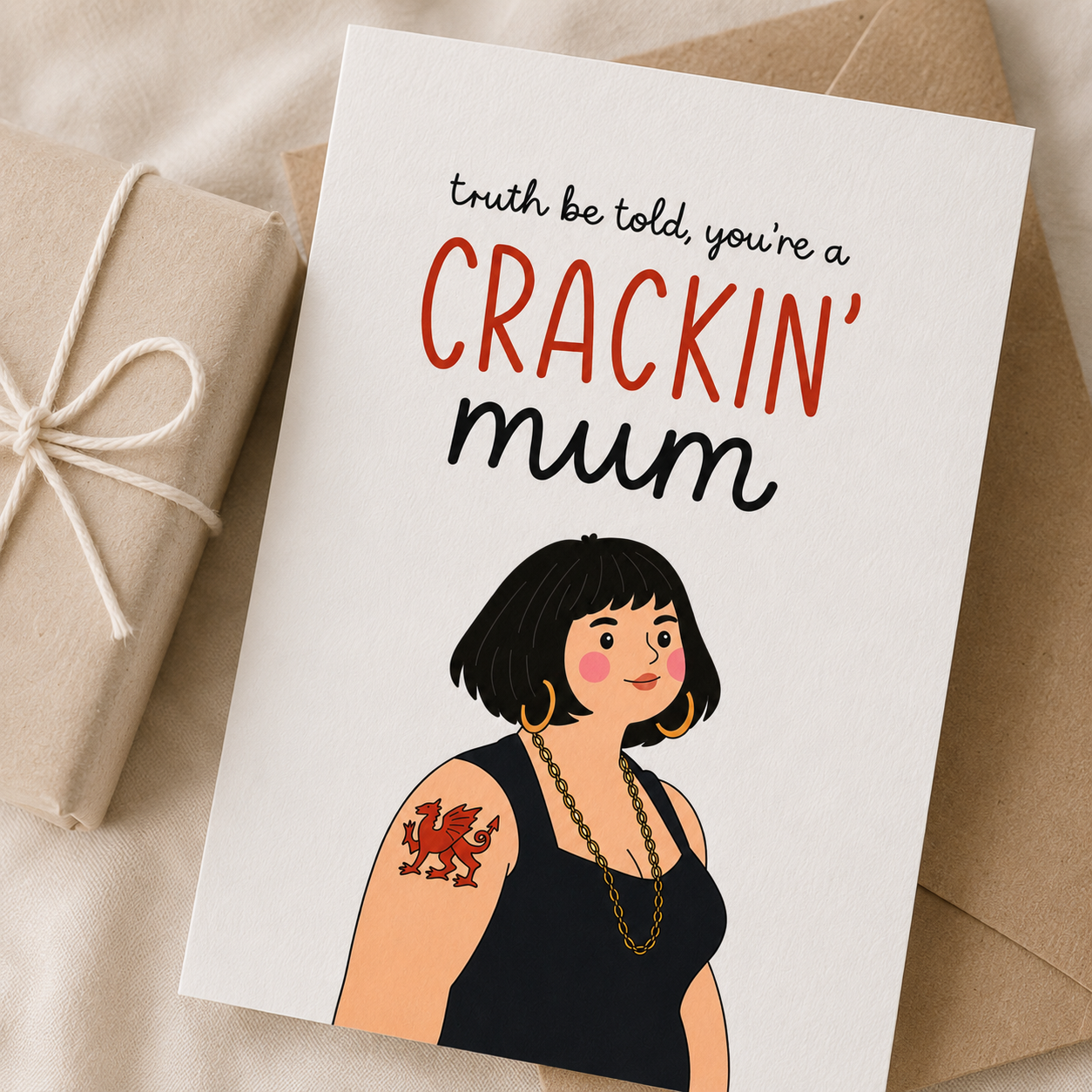 Nessa-inspired Mother’s Day Card