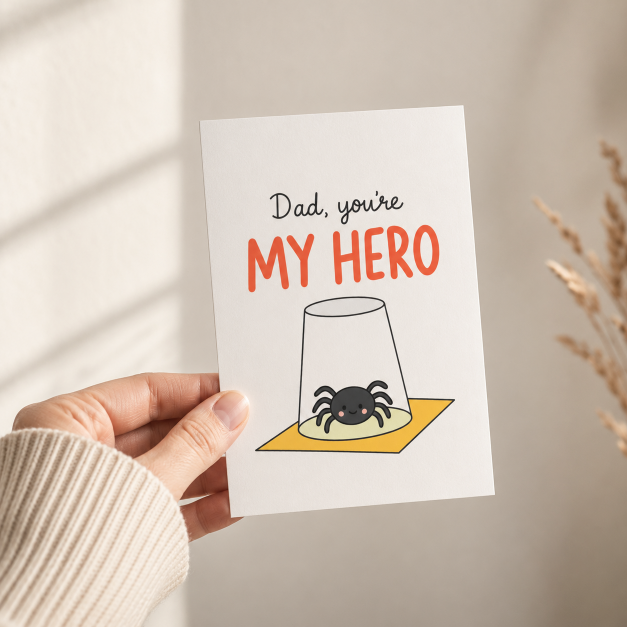 Dad, You’re My Hero Father’s Day Card