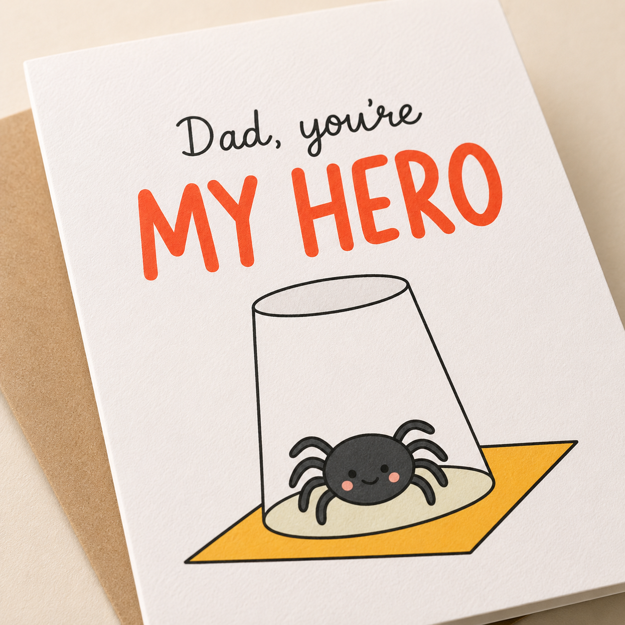 Dad, You’re My Hero Father’s Day Card