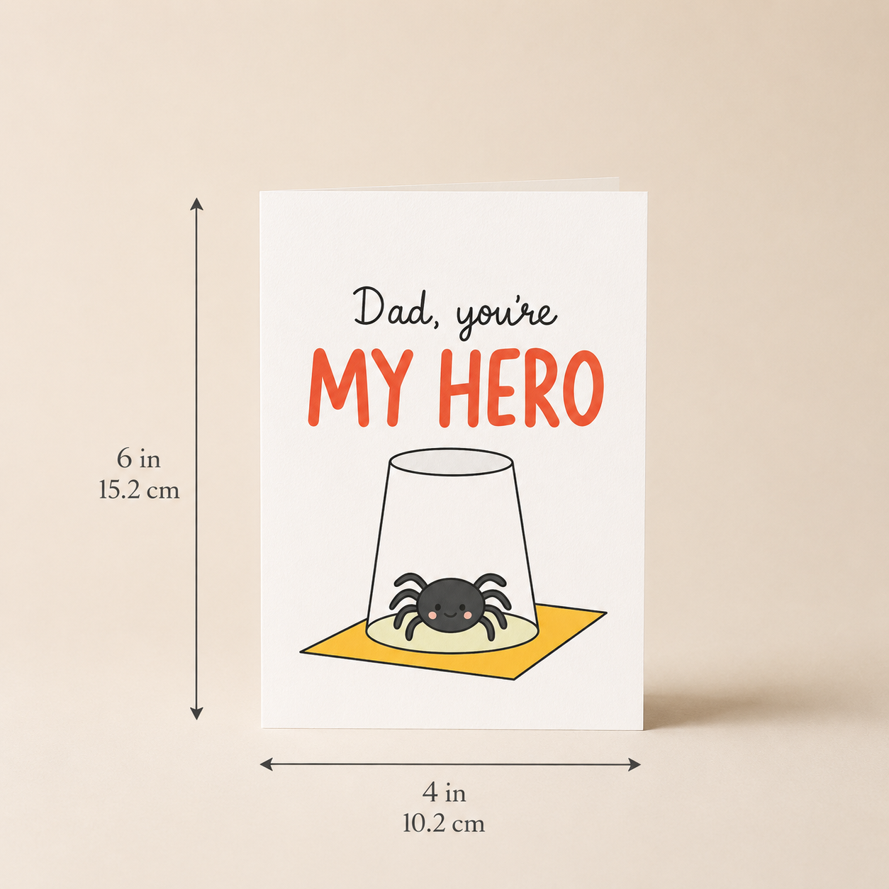 Dad, You’re My Hero Father’s Day Card