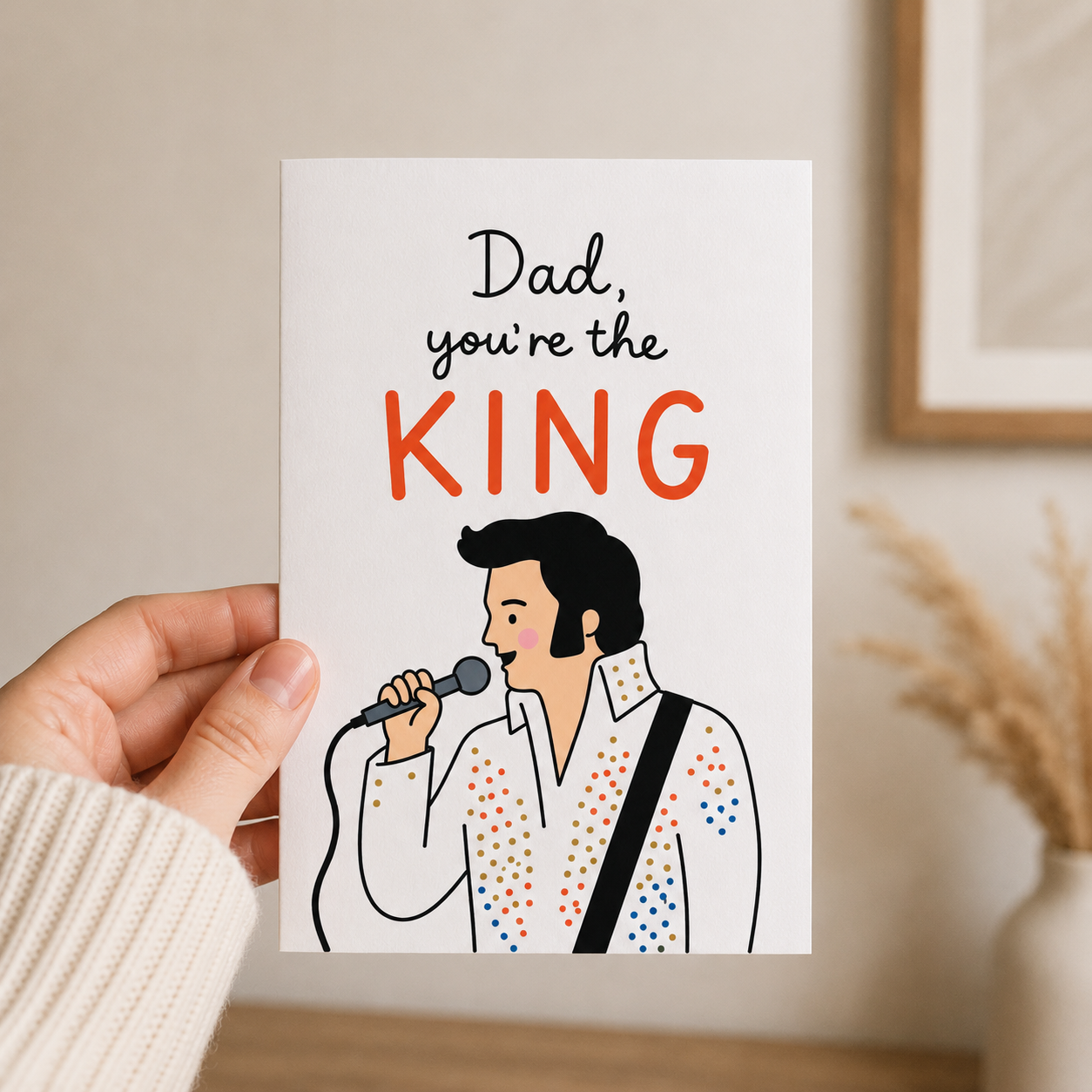 Dad, You’re the King Father’s Day Card