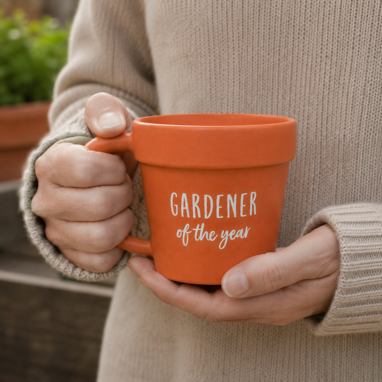 Gardener of the Year Mug & Shovel Spoon