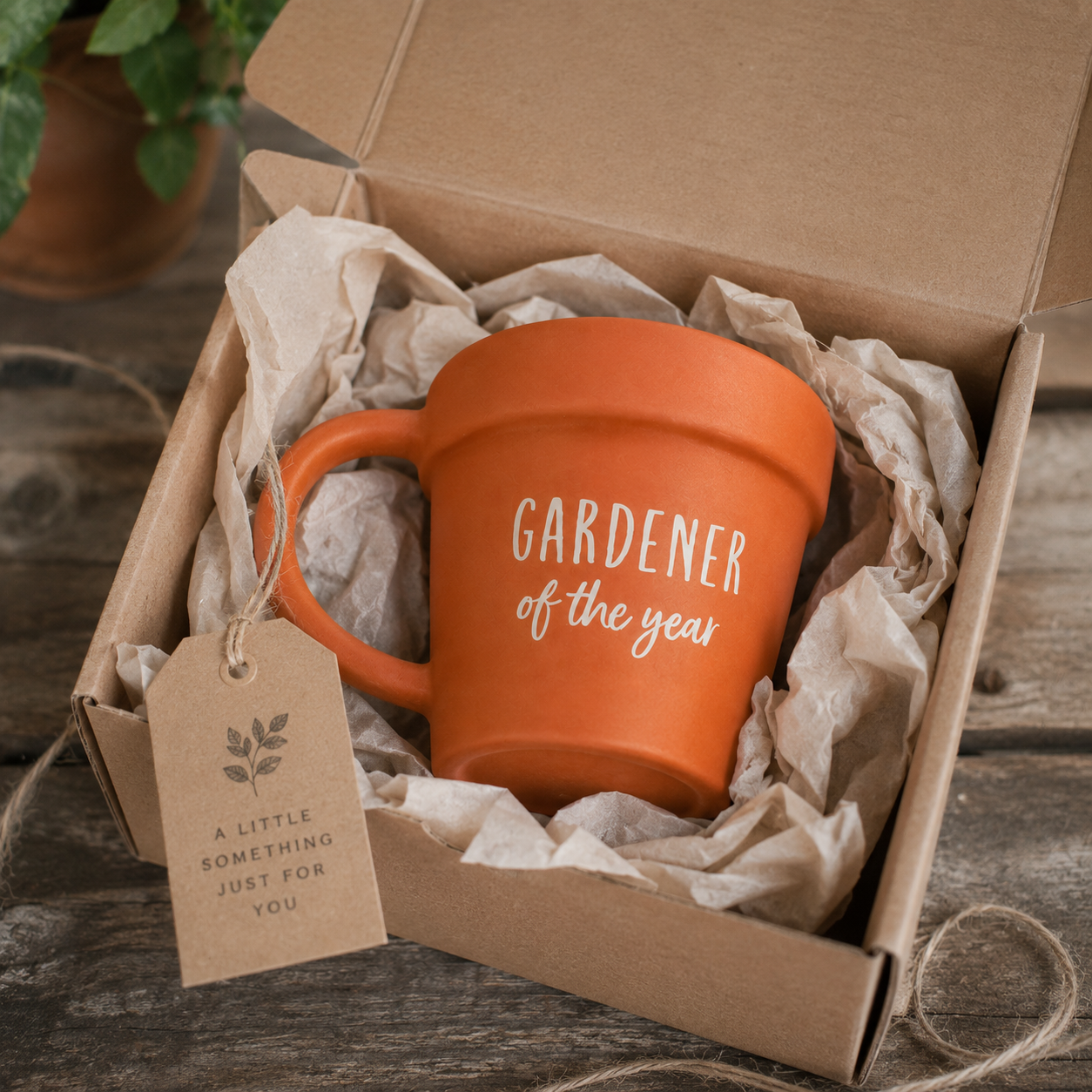 Gardener of the Year Mug & Shovel Spoon