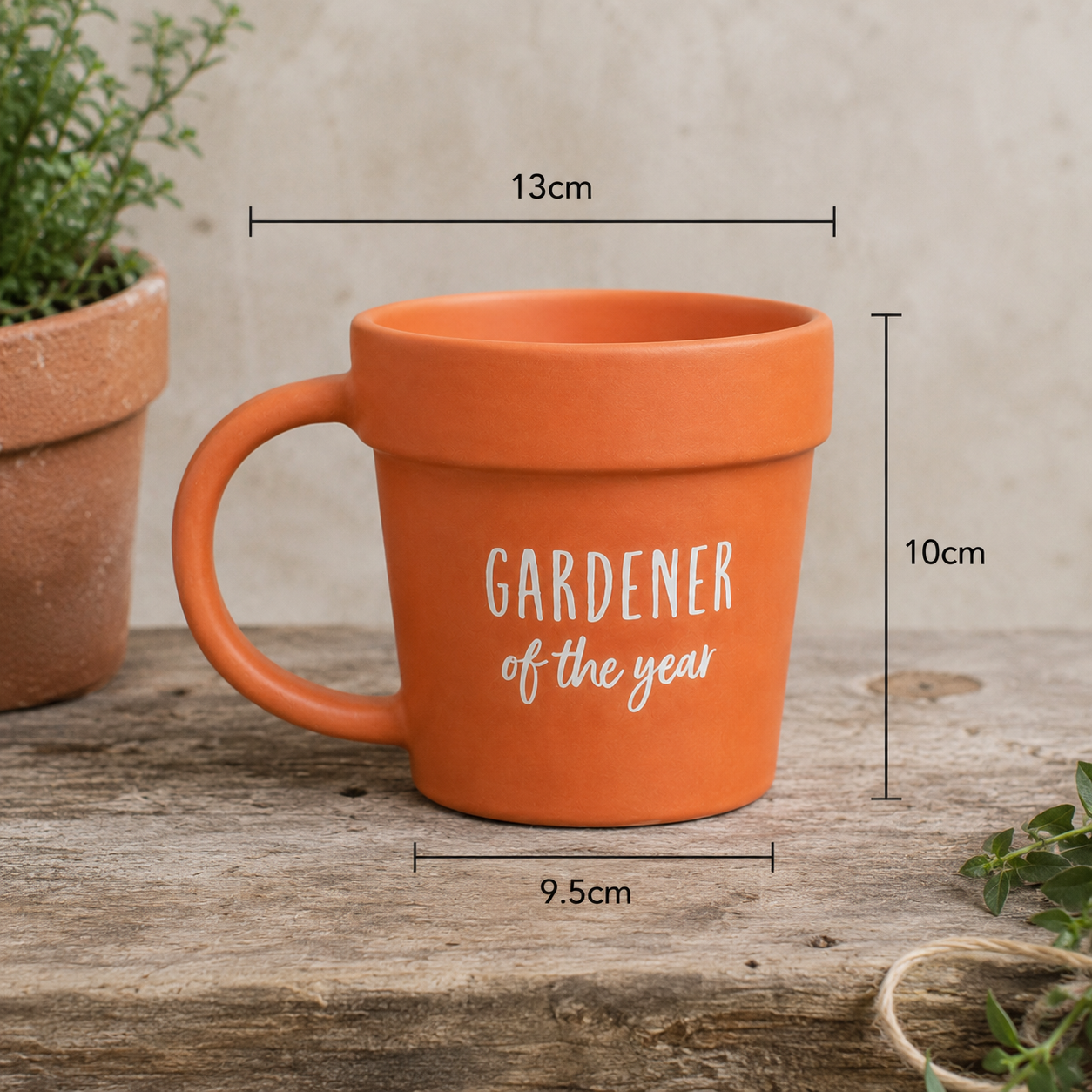 Gardener of the Year Mug & Shovel Spoon
