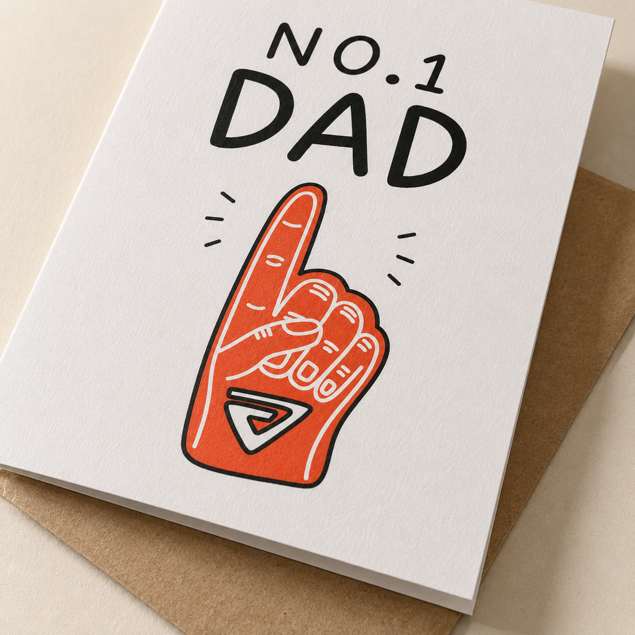 No.1 Dad Funny Father’s Day Card
