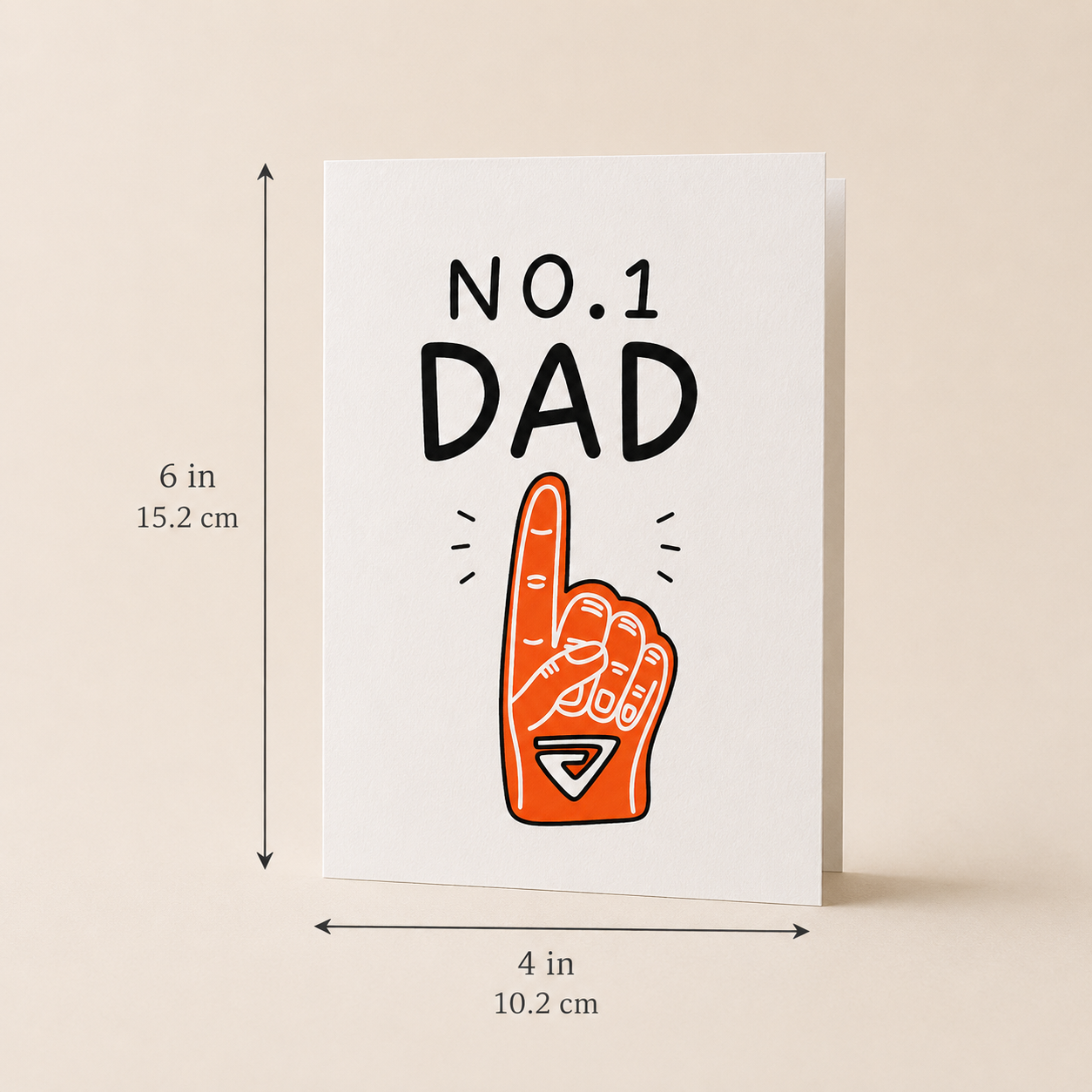 No.1 Dad Funny Father’s Day Card