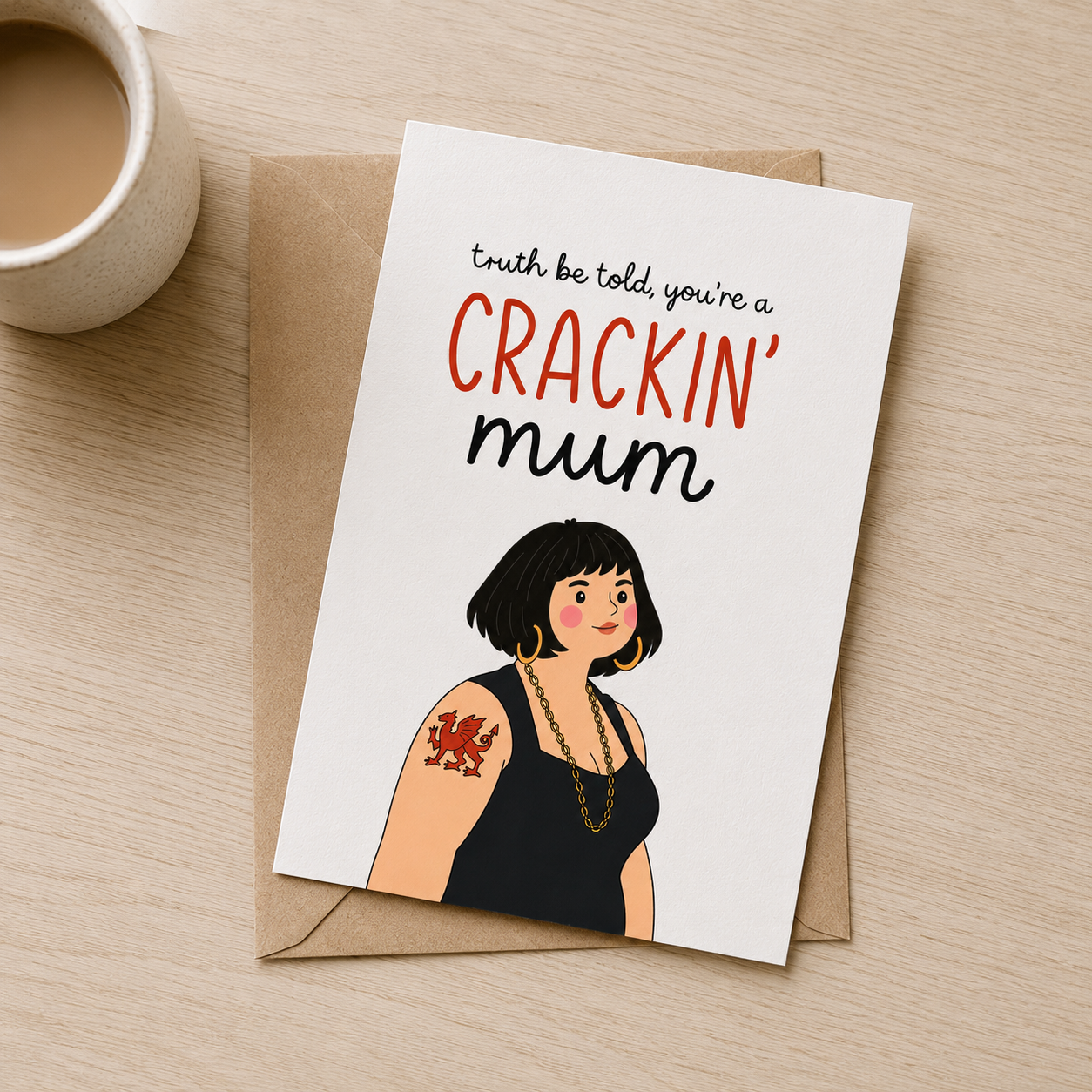 Nessa-inspired Mother’s Day Card