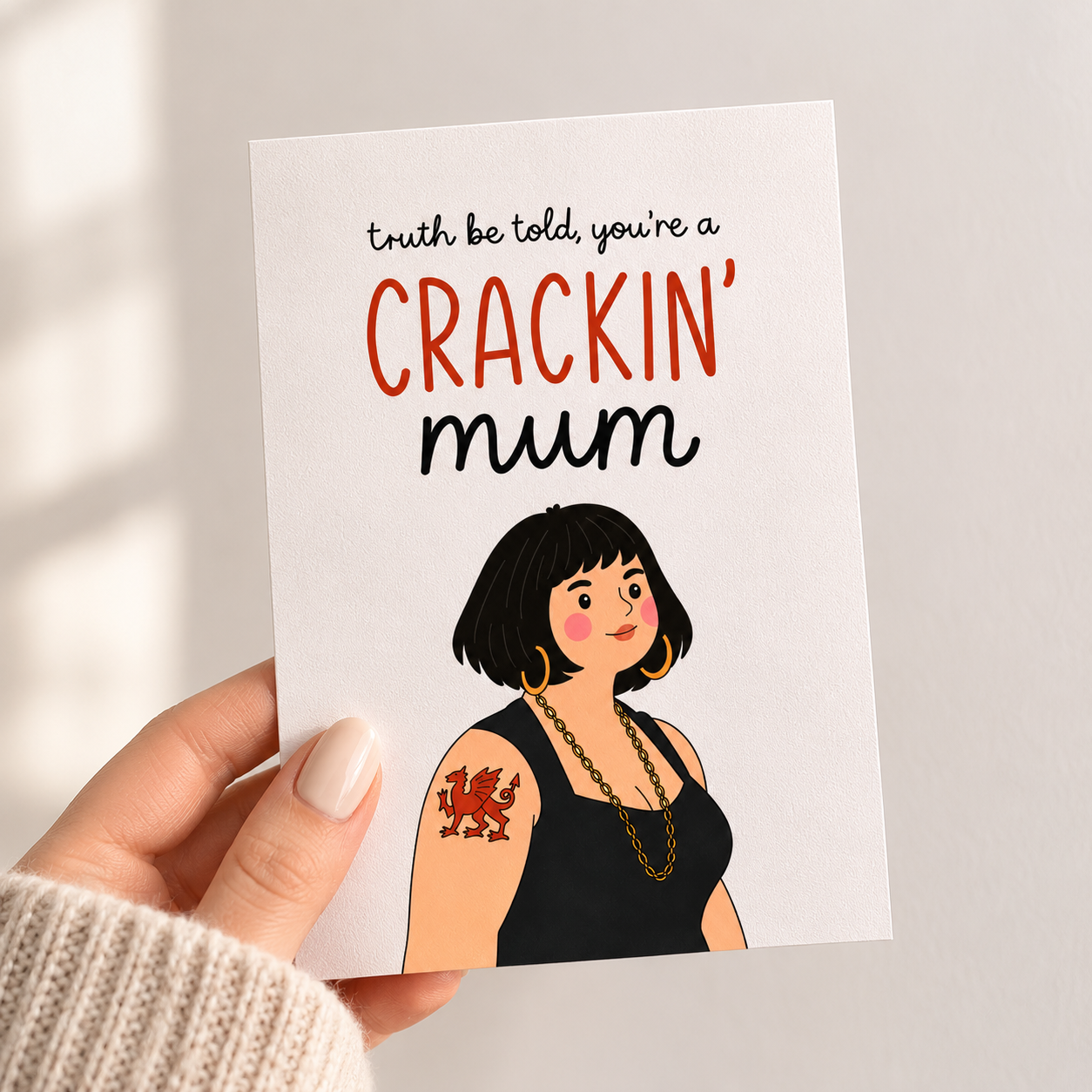 Nessa-inspired Mother’s Day Card