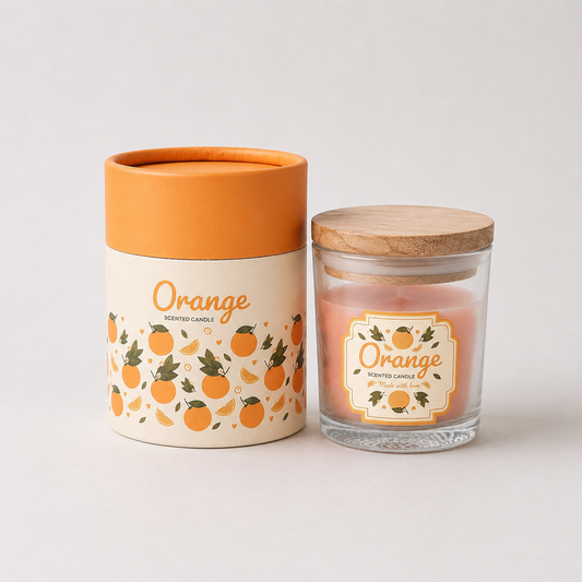 Orange Scented Candle