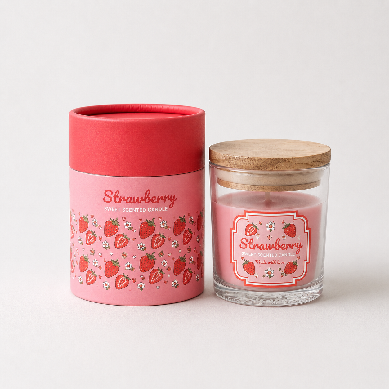 Strawberry Sweet Scented Candle