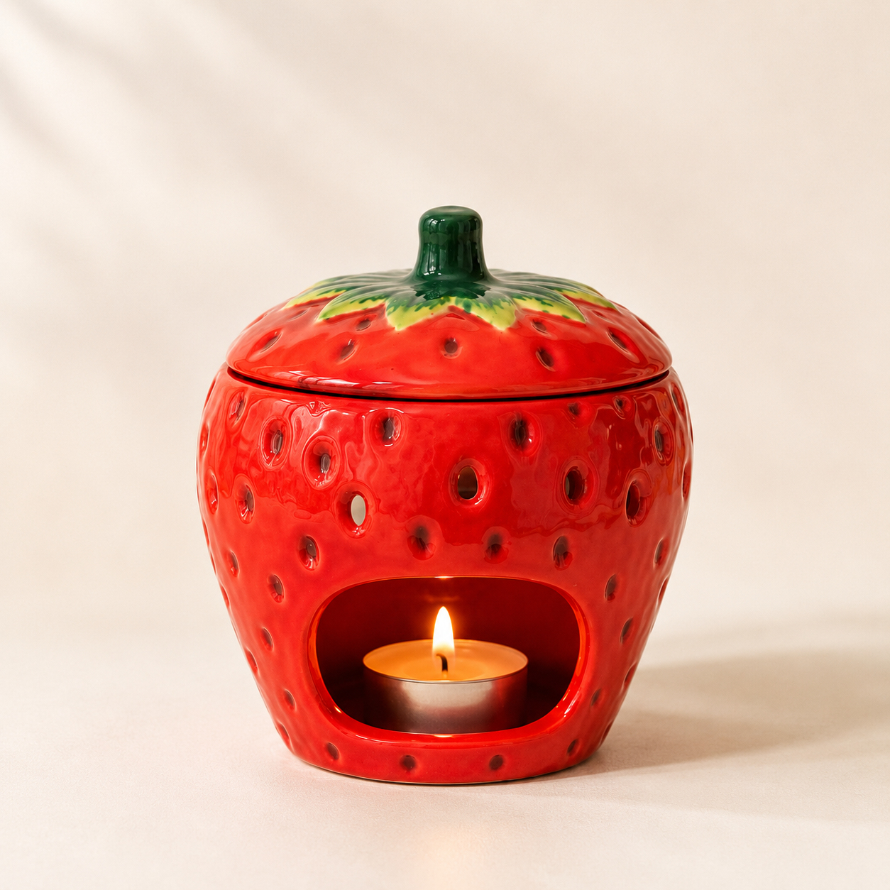 Strawberry Ceramic Oil Burner