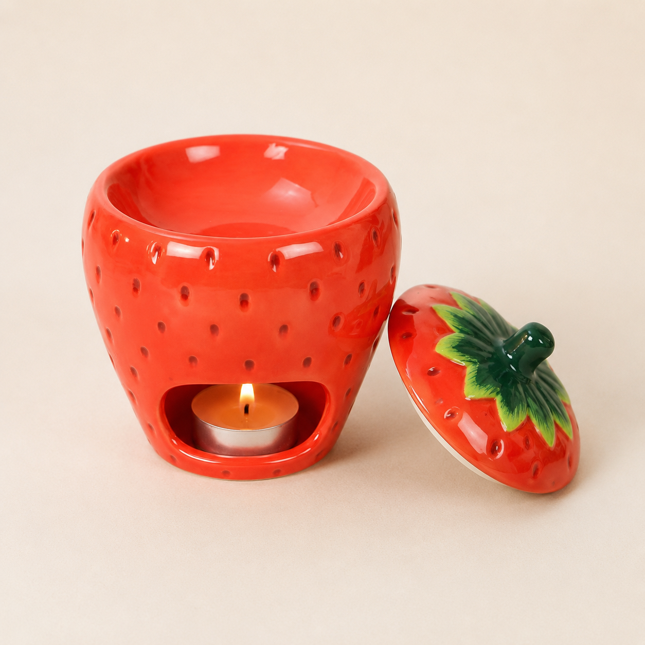 Strawberry Ceramic Oil Burner