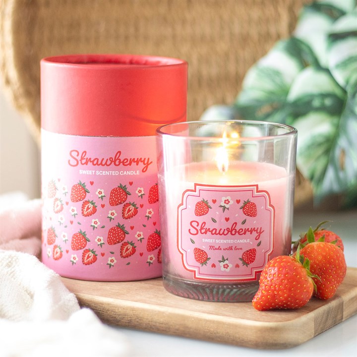 Strawberry Sweet Scented Candle